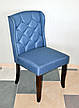 Стілець в класичному стилі  обідній м'який   Порто Sof , колір синій, фото 7