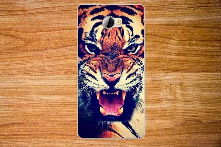 Оригінальний чохол для Huawei ascend Y5 II з картинкою Оскал тигра