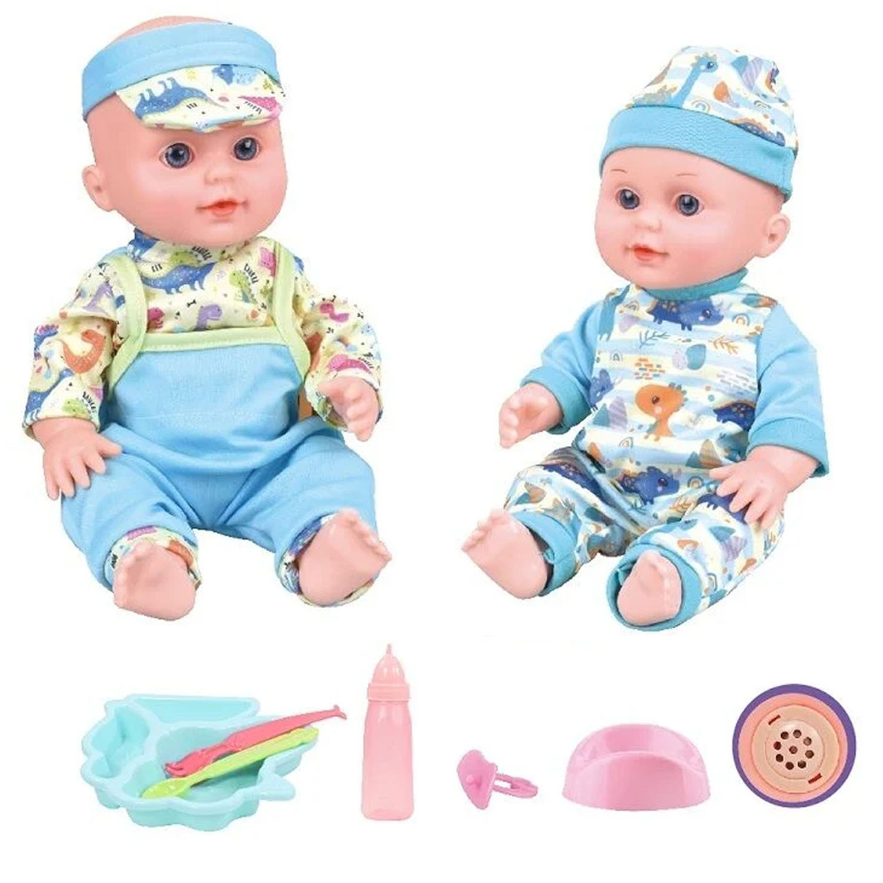 Пупс функціональний WToys (2 види, звук українською, п'є з пляшечки, ходить на горщик) UKA-A 0940-3