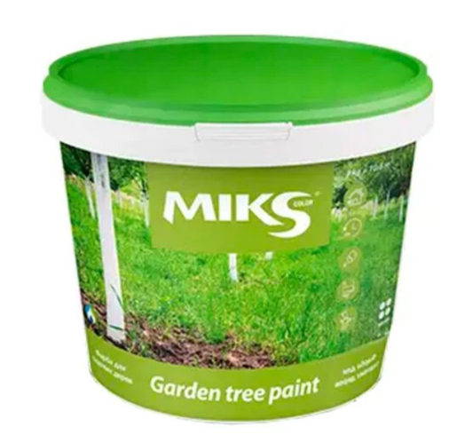 Краска для деревьев и кустов матовая икs color Микс color (Белая) 2,5 ...