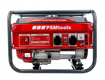 Генератор бензиновий PSM PS-AP2600 2500 Вт - 3000 т