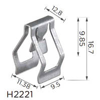 Скоба H2221 VW, AUDI, SEAT, SKODA (1J0858137B, 16540)