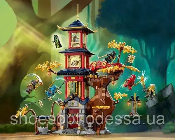 Конструктор Храм дракона: 1049 деталі, 6 фігурок, фото 1