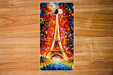 Чохол для Huawei ascend Y5 II з картинкою Картина Ейфелевої вежі