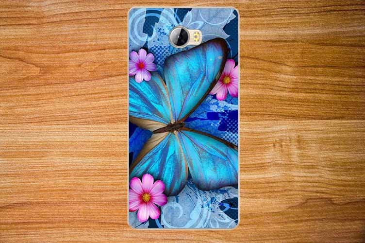 Чохол для Huawei ascend Y5 II з картинкою Синя метелик