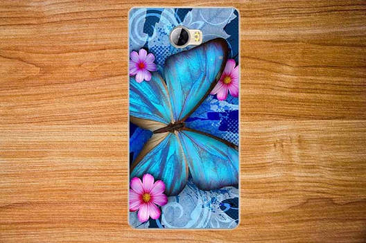 Чохол для Huawei ascend Y5 II з картинкою Синя метелик, фото 1