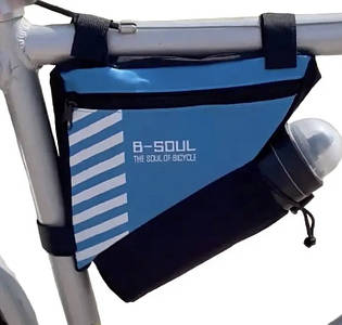 Велосипедна Сумка в раму B-Soul BAO-009BLK, кишеню для фляги