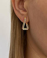 Сережки у позолоті