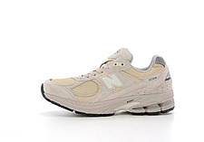 Жіночі кросівки New Balance 2002R Sandy Взуття Нью Беланс 2002Р пісочні замша текстиль демісезон, фото 3