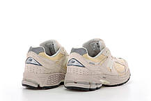 Жіночі кросівки New Balance 2002R Sandy Взуття Нью Беланс 2002Р пісочні замша текстиль демісезон, фото 5