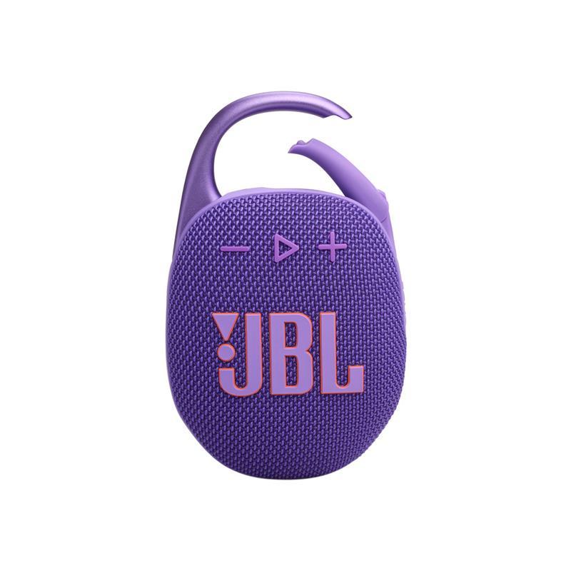 Портативна Bluetooth колонка JBL Clip 5 Purple (JBLCLIP5PUR), фото 1