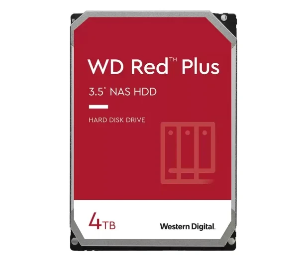 Жорсткий диск WD Red Plus 4TB 5400OBR. 256 Мб