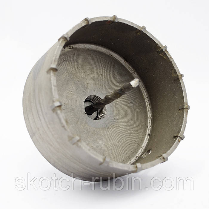 Коронка по бетону TCCN 125мм SDS-Plus для свердління труб розеток каналізації вентиляції