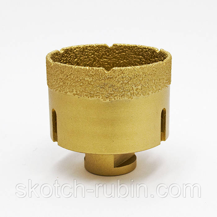 Коронка алмазная 50 мм для керамогранита мрамора гранита с резьбой М14 для сверления отверстий