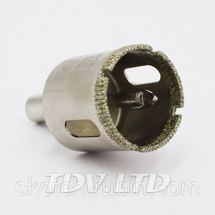 Коронка алмазна 35 мм Gulbant для керамограніту, скла, кераміки з напрямним пером