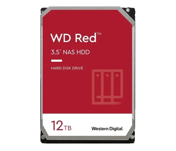 Жорсткий диск WD Red Plus 12TB 7200OBR. 256 Мб