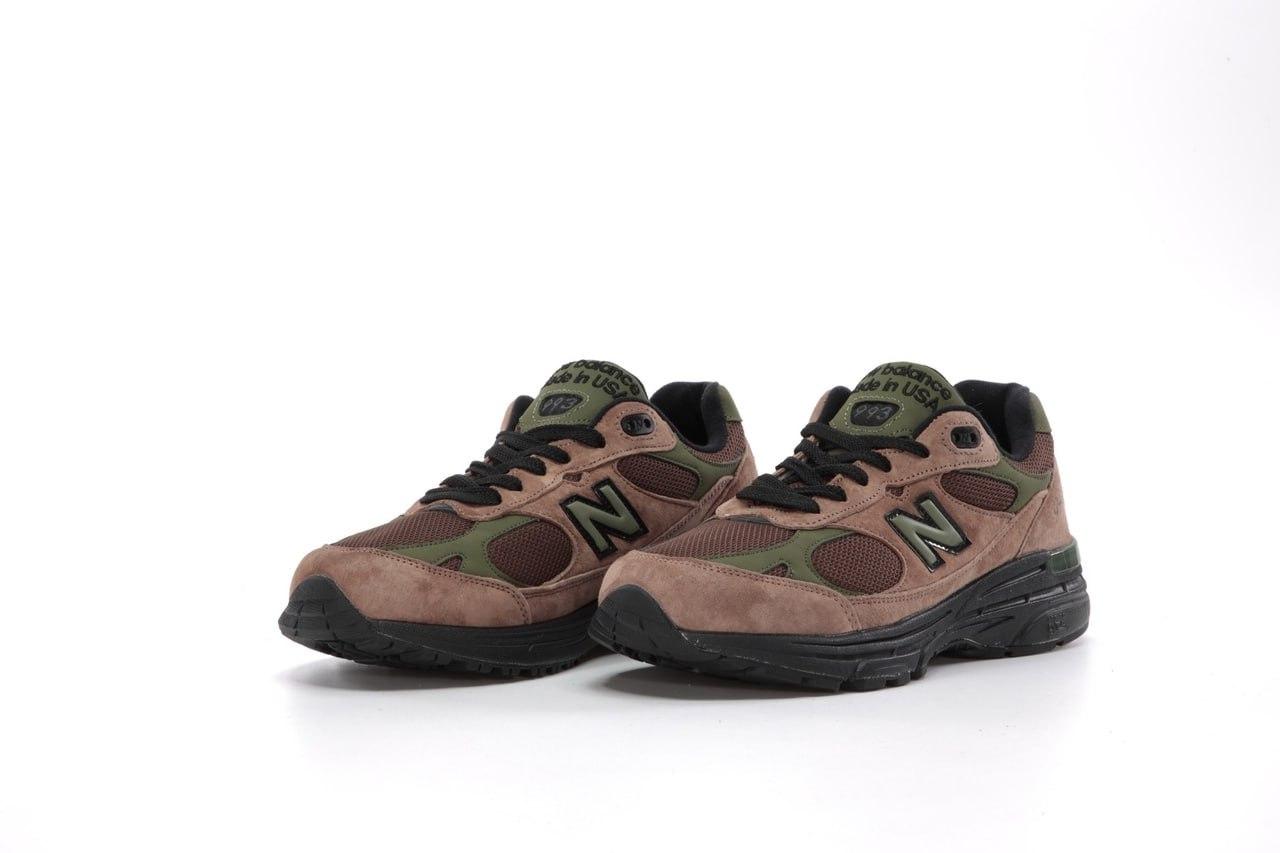 Чоловічі кросівки New Balance 993 Brown Взуття Нью Баланс 993 коричневі текстиль замша демісезон