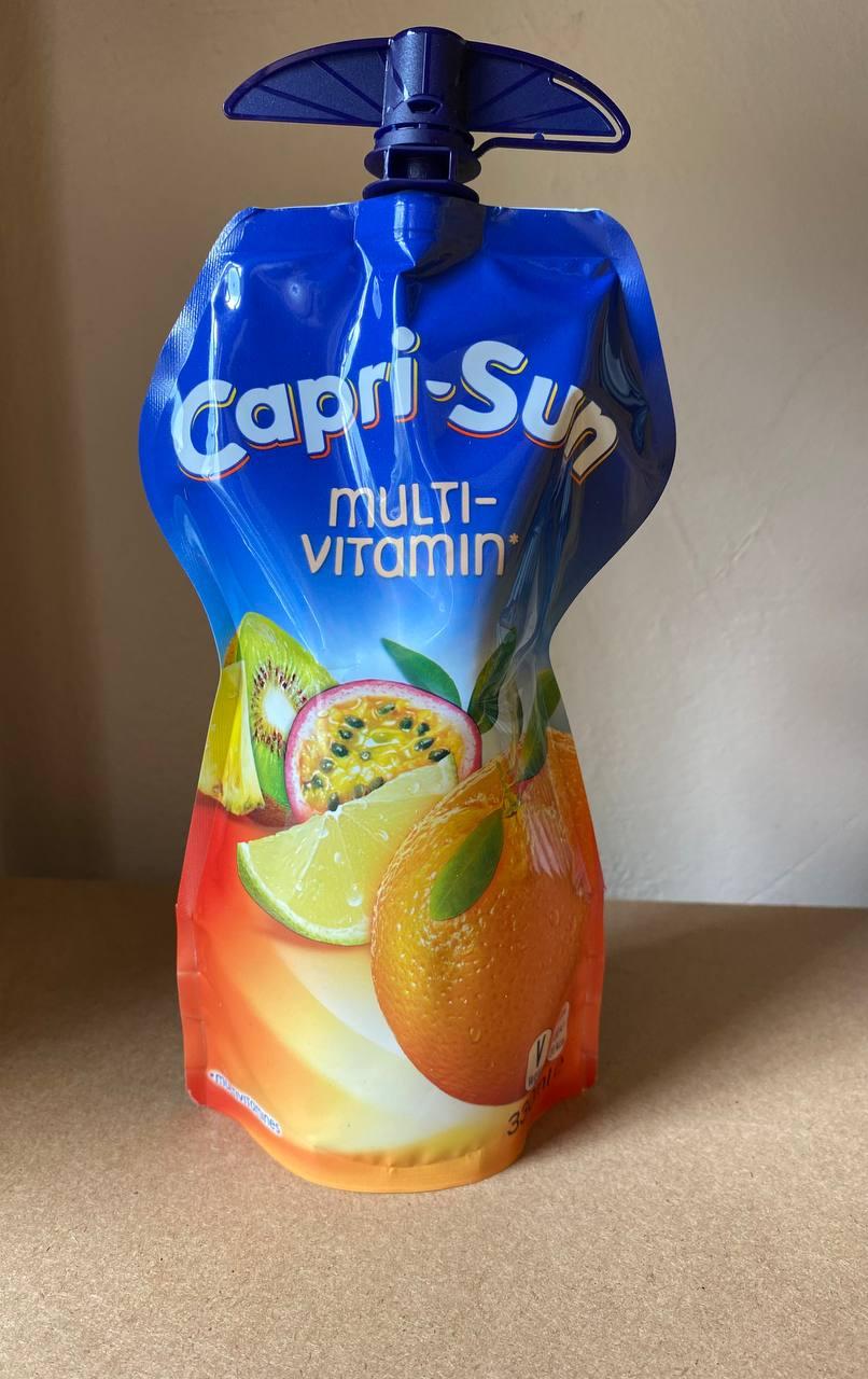 Сік з м'якоттю капрізон мультивітамін Capri - Sun 330мл. Німеччина, фото 1