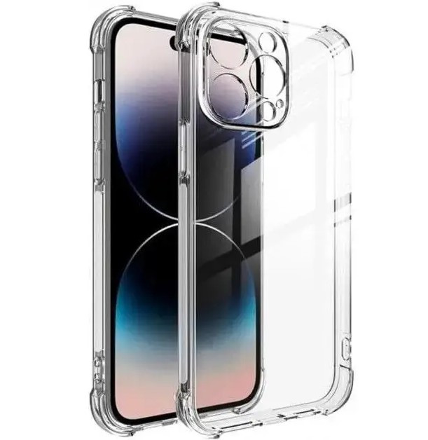 Протиударний прозорий чохол для Apple iPhone 15 Pro Max, фото 1