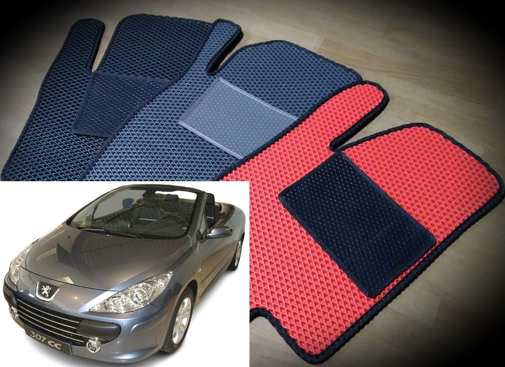 Килимки ЕВА в салон Peugeot 307 CC Cabrio '03-08