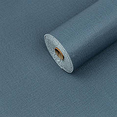 Самоклеюча вініловая плитка в рулоні 600х3000х2мм Сіро-синє полотно Мат SW-00002035