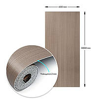 Самоклеюча вініловая плитка в рулоні 600х3000х2мм Мат SW-00002051, фото 3