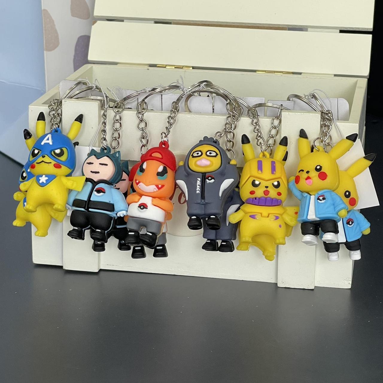 Брелок силіконовий "Покемони", мікс, Брелок "Покемоны", фото 1