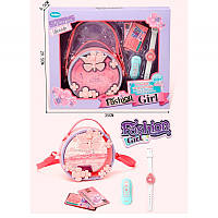 Дитячий ігровий набір аксесуарів 037-1, сумочка (пластик), картки, браслет як годинник