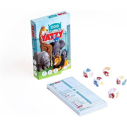 Настільна гра Zoo Yatzy (Яцзи. Зоопарк), фото 2