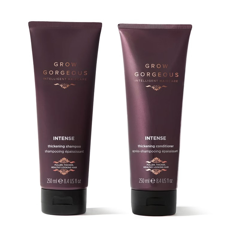 Набір для зміцнення ослабленого та рідкого волосся Grow Gorgeous Intense шампунь і кондиціонер 2х250 мл