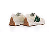 Жіночі кросівки New Balance 327 Beige Green Нью Беланс 327 бежеві замш текстиль демісезон, фото 7