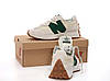 Жіночі кросівки New Balance 327 Beige Green Нью Беланс 327 бежеві замш текстиль демісезон, фото 11