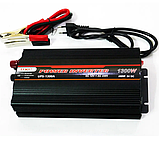 Перетворювач напруги інвертор UKC 1300W UPS-1300A із захистом від перегріву та замикання -AAS-130-Black., фото 8