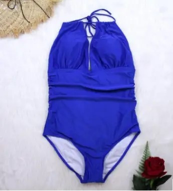 Купальник жіночій сумісний XL синій (KS5029-bluXL), фото 1
