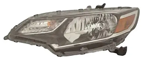 Фара ліва Honda Jazz 14-20 (HB2.7444NA.168) Depo мех., без ламп, жовта вставка
