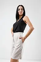 Літня жіноча майка з V-подібним вирізом у великих розмірах від 42 до 56