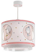 Дитячий підвісний світильник Sweet Dance рожевий 26.5х65 см