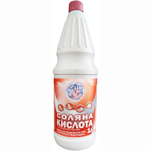 Кислота соляна "Я Економка" 1л  МілаМ " Арт.2279