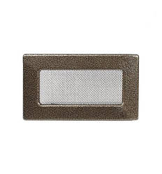 Решітка камінна антик золото 17х11 см (посадковий 15х9)