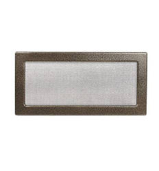 Решітка камінна антик золото 37х17 см (Посадковий 35х15)