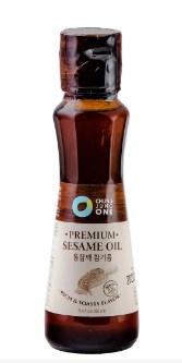 Кунжутна олія 100%, нерафінована натуральна Daesang 160мл (Корея)