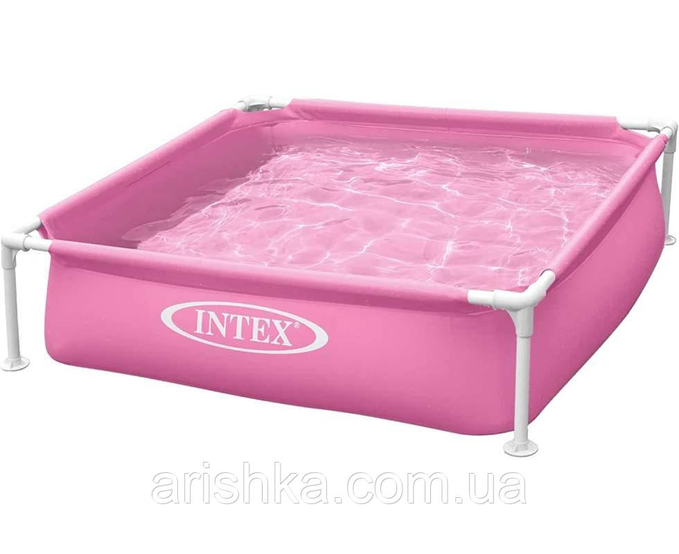 Квадратний каркасний дитячий басейн Intex 57172