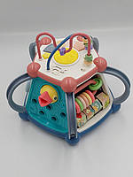 Розвиваючий мультикуб Limo toy FT 0028 B Бежевий з сірим, фото 5