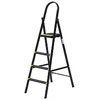 Драбина сталева 4 сход. посилена 150 кг SLIM