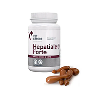 HEPATIALE Forte Small Breed&cat (Гепатіале) для підтримання функцій печінки у котів і собак малих порід 40 капсул