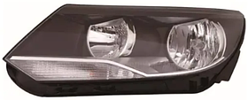 Фара ліва Volkswagen Tiguan EUR 11-16 (H7/H15/PY21W/W5W) TYC ел., с кор., без ламп