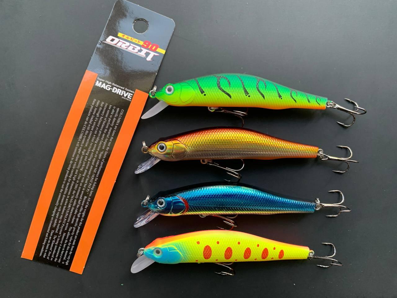 Набір Воблерів Fishing Orbit 90mm, фото 1