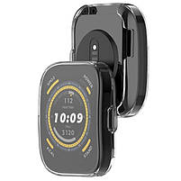 Захисний чохол для смарт годинника Amazfit Bip 5 / 5Pro прозорий, фото 3