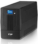 Джерело безперебійного живлення FSP iFP800, 800VA/480W, LCD, USB, 2xSchuko
