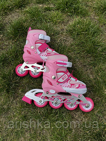 Дитячі ролики розсувні розмір М (34-37) Best Roller, фото 2